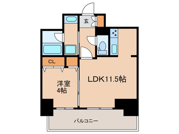 Flair丸の内の物件間取画像